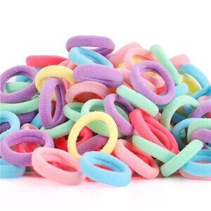 200 Pack Hair Ties for Girls Baby Toddlers Elastic Hair Bands Ponytail Pigtails